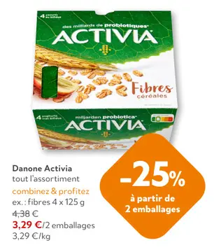 Offre: Danone Activia