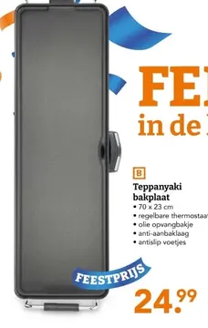 Aanbieding: Teppanyaki bakplaat