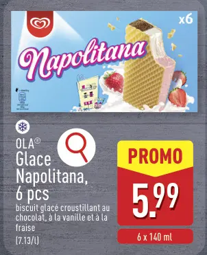 Offre: Glace Napolitana