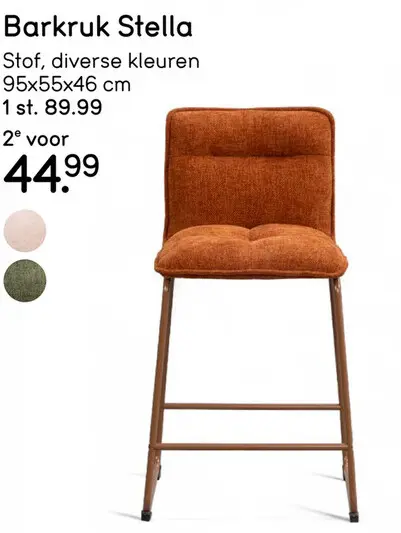 Aanbieding: Barkruk Stella