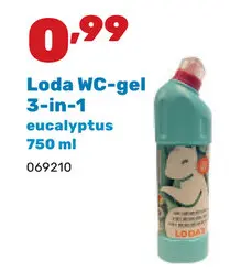 Promotie: WC-gel 3-in-1 eucalyptus