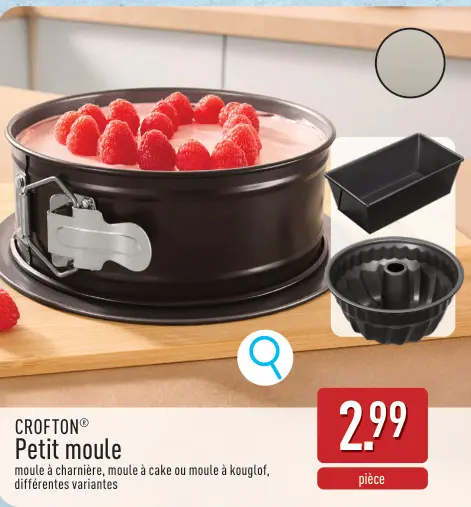 Offre: Petit moule