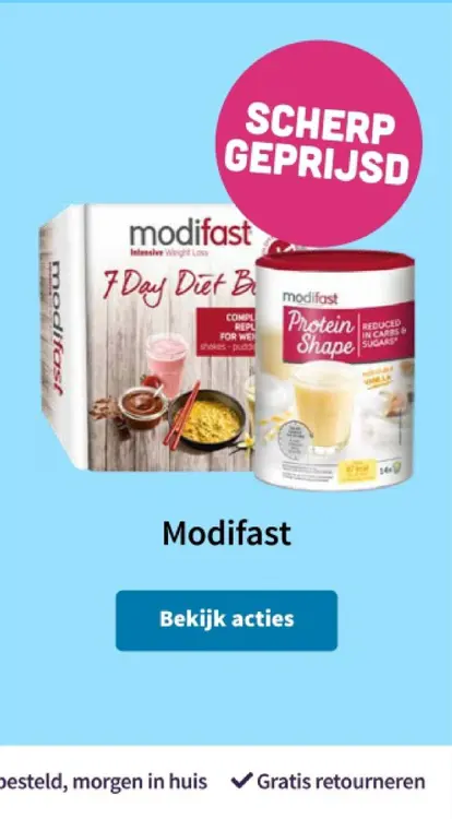 Aanbieding: Modifast