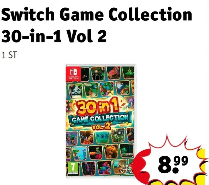 Offre: Switch Game Collection 30-in-1 Vol 2