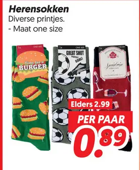 Aanbieding: Herensokken
