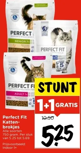 Aanbieding: Perfect Fit Kattenbrokjes