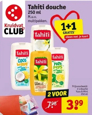 Promotie: Tahiti douche