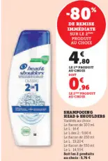 Offre: Shampooing