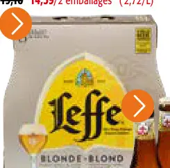 Offre: Leffe Blonde