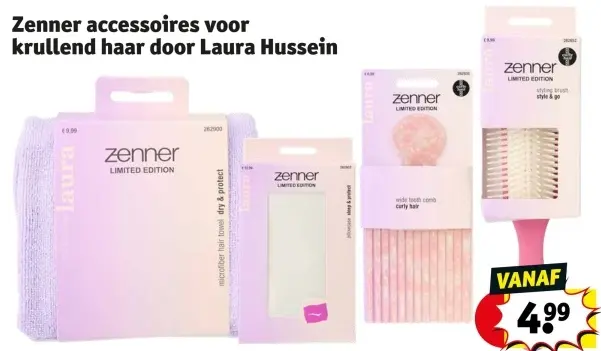 Promotie: Accessoires voor krullend haar door Laura Hussein