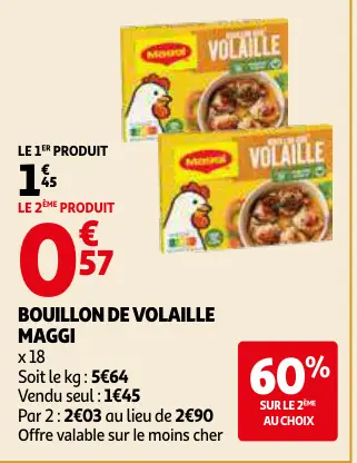 Promotie: Bouillon de volaille
