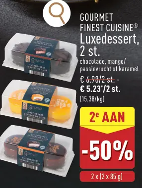 Promotie: Luxedessert