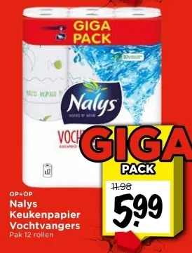 Aanbieding: Keukenpapier Vochtvangers