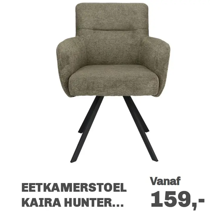 Aanbieding: Eetkamerstoel kaira hunter