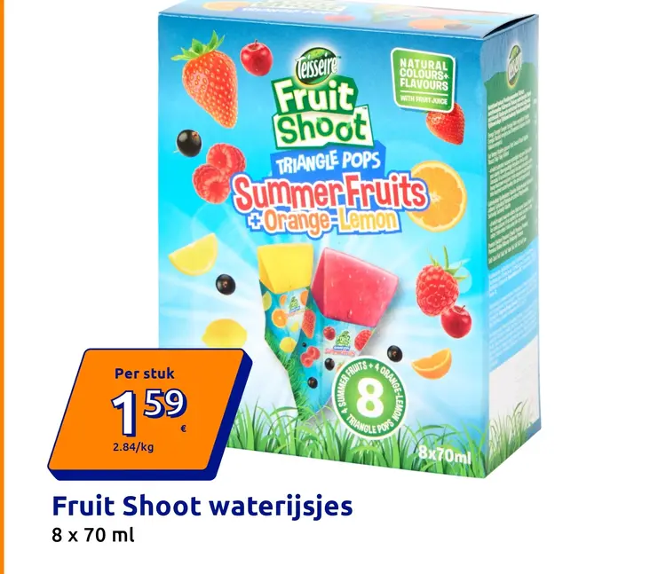 Aanbieding: Fruit Shoot waterijsjes