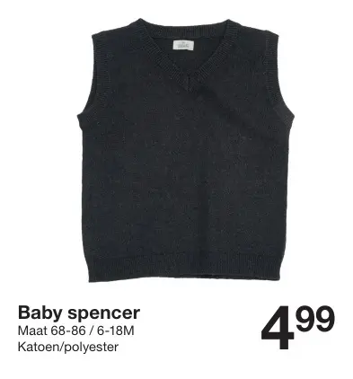 Aanbieding: Baby spencer