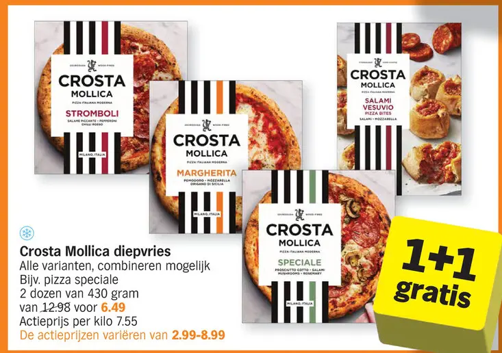 Promotie: Crosta Mollica diepvries