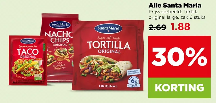 Aanbieding: Alle Santa Maria