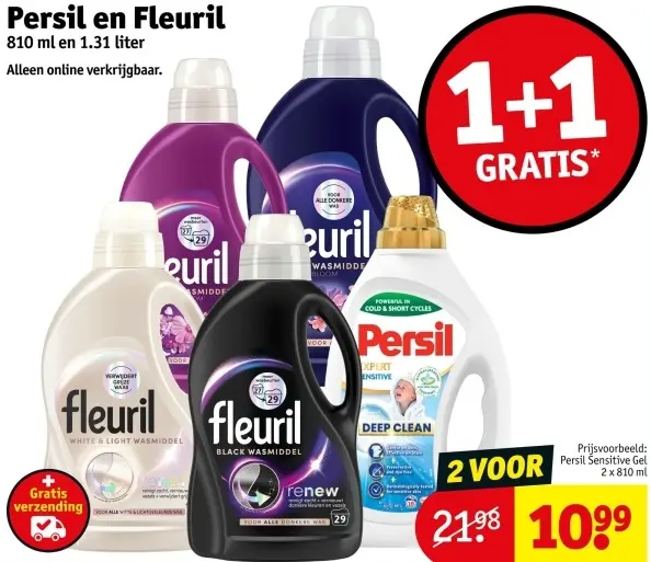 Aanbieding: Persil en Fleuril