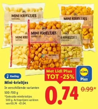 Aanbieding: Mini-krieltjes