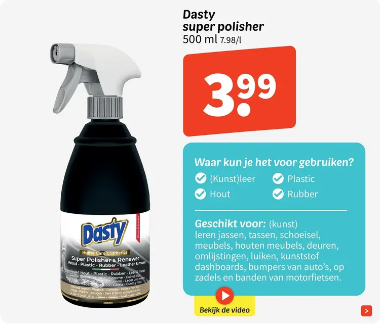 Aanbieding: Dasty super polisher