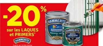 Offre: LAQUES et PRIMERS