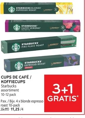 Offre: Cups de café