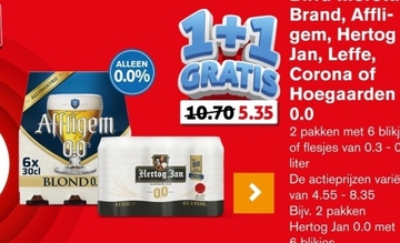 Aanbieding: Bier