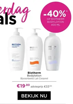 Aanbieding: Biotherm Bodylotion
