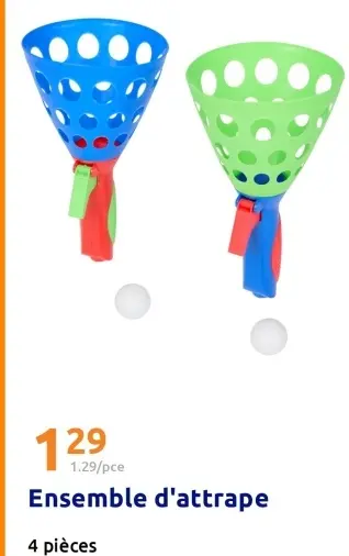 Offre: Ensemble d'attrape