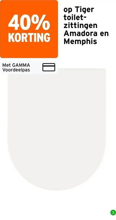 Aanbieding: Toiletzittingen Amadora en Memphis