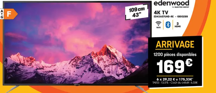 Offre: 4k tv