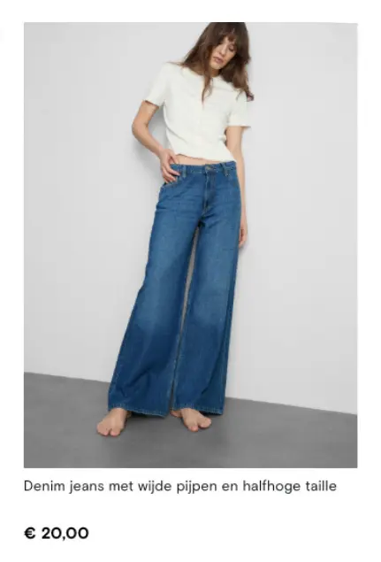 Promotie: Denim jeans