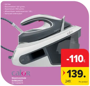 Aanbieding: Stoomcentrale SV8020C0