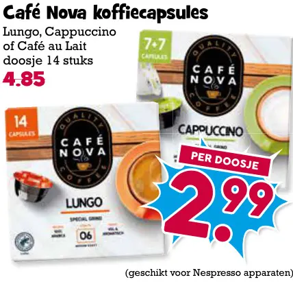Aanbieding: Koffiecapsules