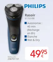 Offre: Rasoir S1151/00