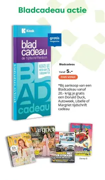 Aanbieding: Bladcadeau