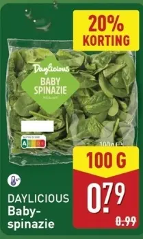 Aanbieding: Babyspinazie
