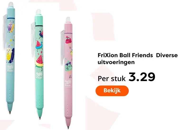 Aanbieding: Pilot Ball Friends