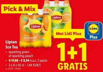 Promotie: Ice Tea