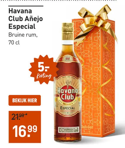 Aanbieding: Havana Club Añejo Especial
