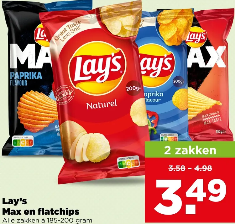 Aanbieding: Max en flatchips