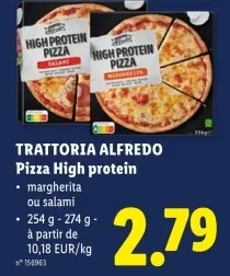 Offre: Pizza High protein