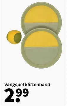 Aanbieding: Vangspel klittenband