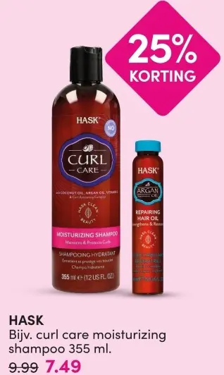 Aanbieding: curl care moisturizing shampoo