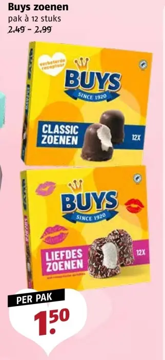 Aanbieding: Buys zoenen