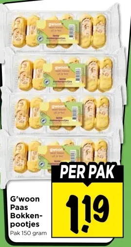 Aanbieding: Paas Bokkenpootjes