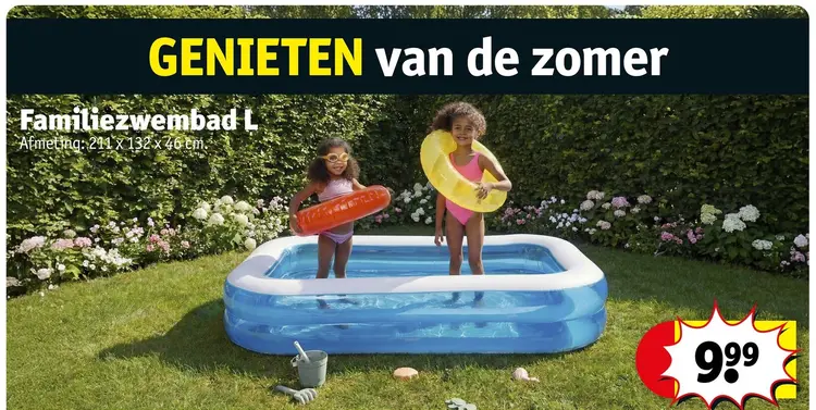Promotie: Familiezwembad L