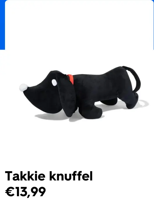 Aanbieding: Takkie knuffel