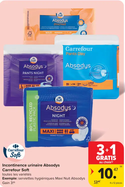 Offre: Incontinence urinaire Absodys